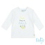 Feetje-baby Longsleeve Smile Wit - Go Bananas