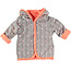 B.e.s.s Cardigan Reversible Striped Coral