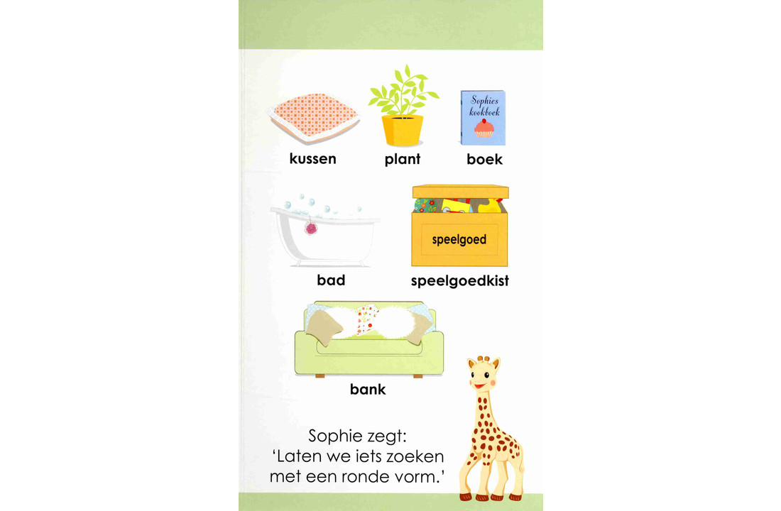 Sophie de giraf - het eerste woordenboek van Sophie