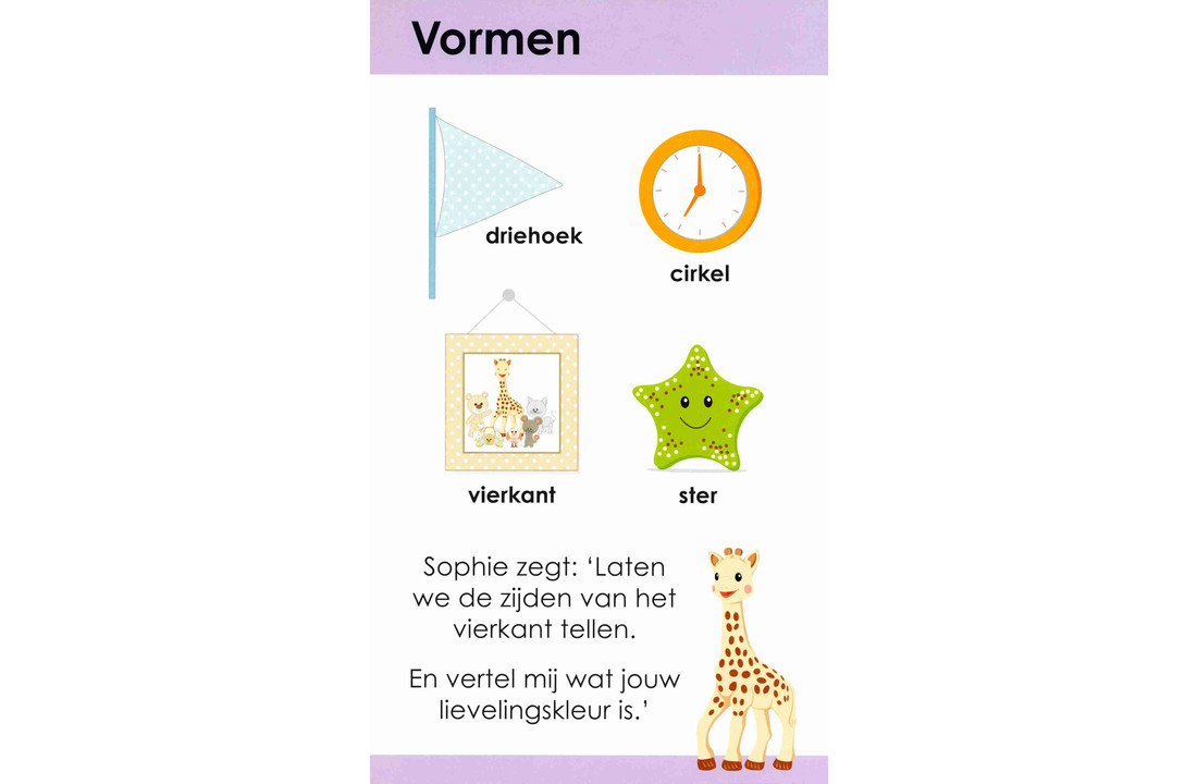Sophie de giraf - het eerste woordenboek van Sophie