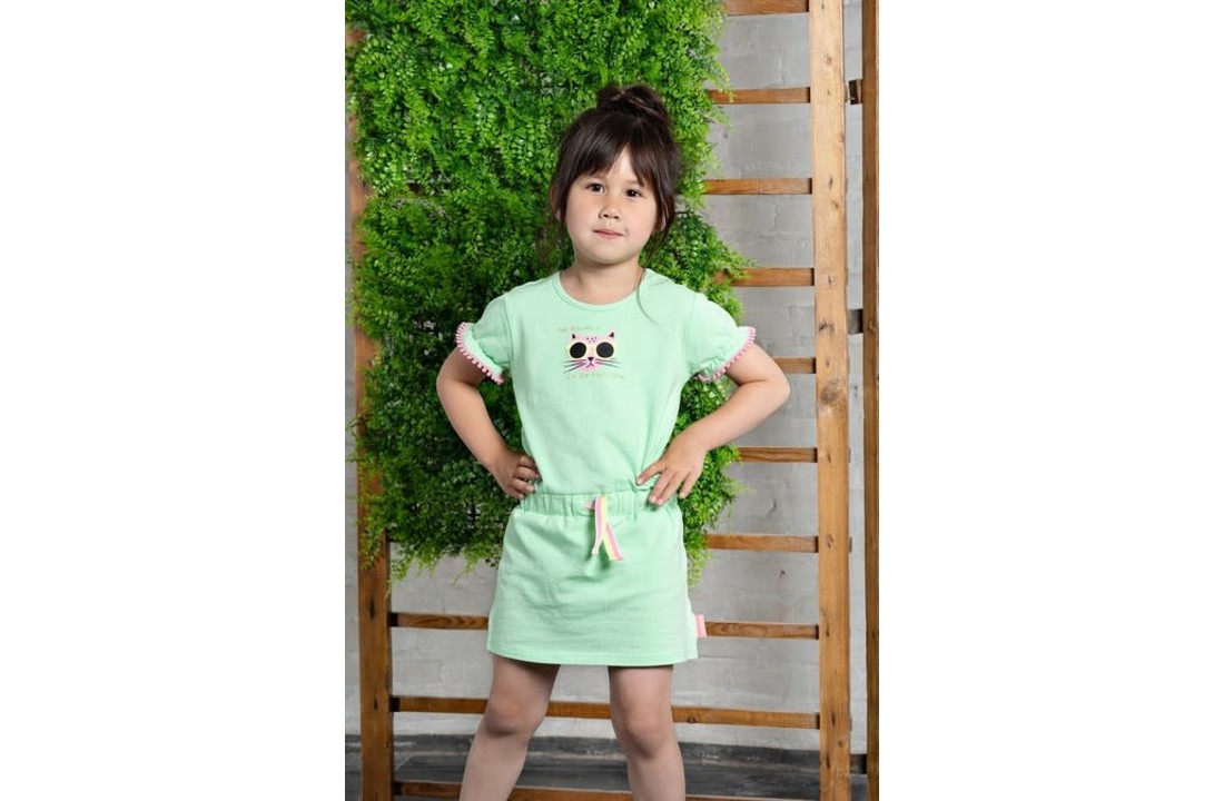 Kids Girls Dress Fancy Mint