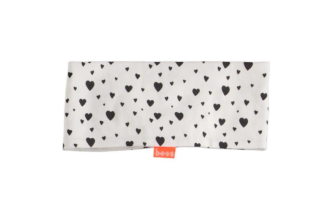 Haarband aop Hearts/Leaves