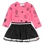 Feetje-baby Jurk AOP/Tule Roze - Animal Attitude