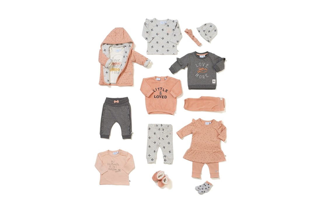 Omkeerbaar jasje met capuchon Roze - Little and Loved