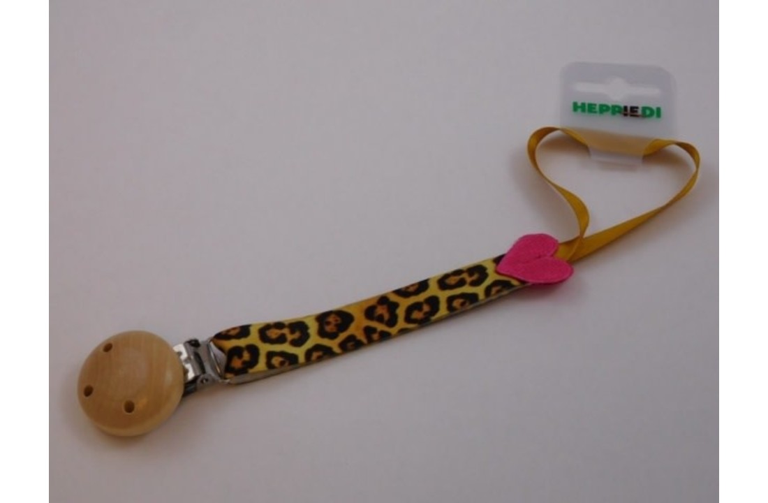 Speenclip panter print