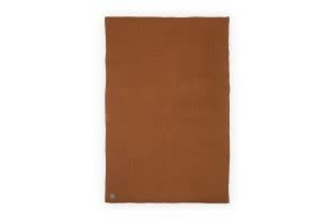 Wieg Deken Bliss Knit Teddy gevoerd 75x100cm 3 kleuren