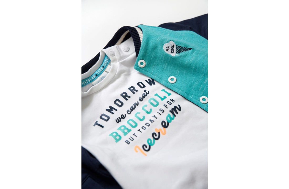 Longsleeve Tomorrow - Team Icecream - Wit