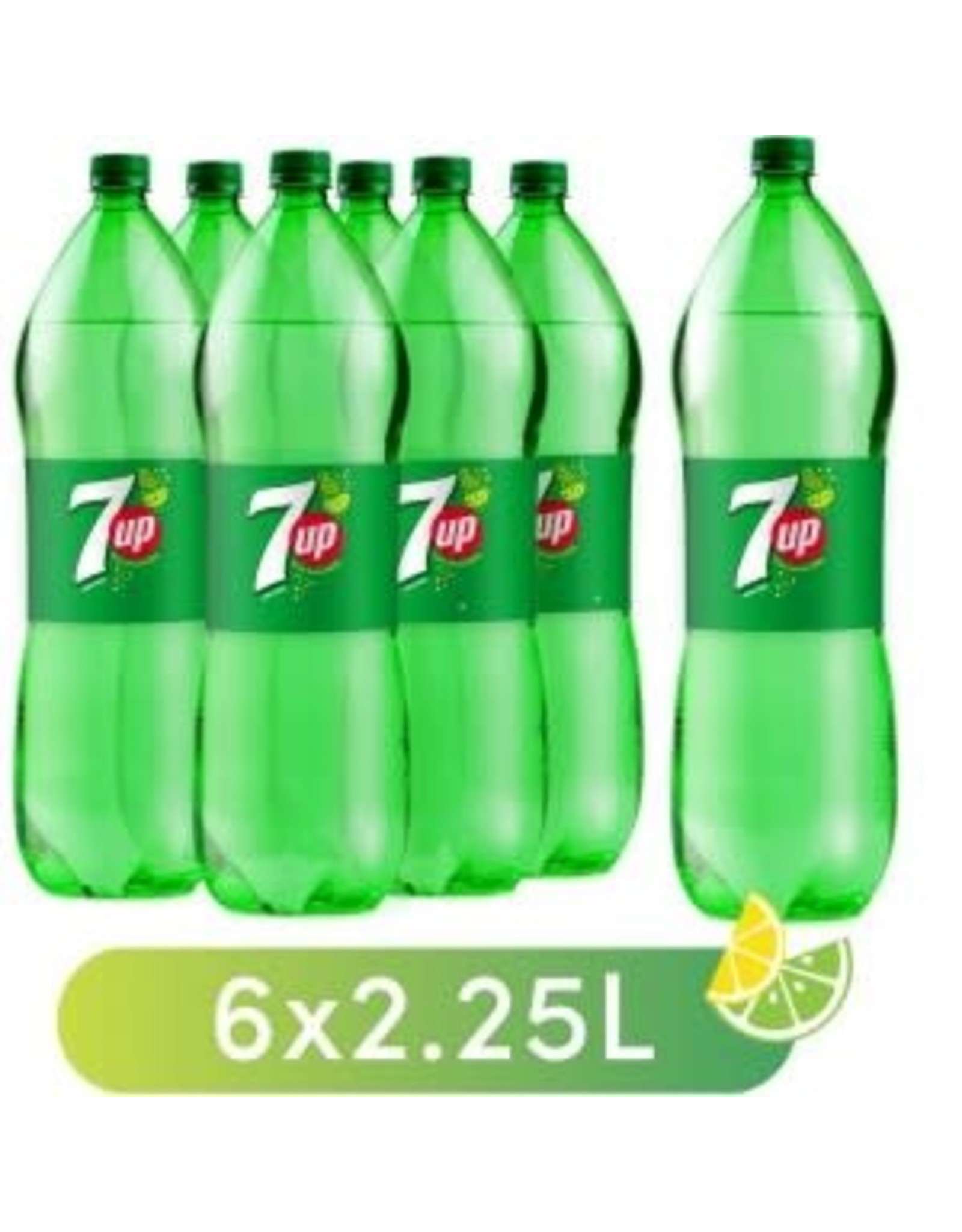 7 Up 7 UP fles 2.25L 6x