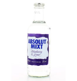 Absolut Absolut Mixt Blueberry & Lime (12x275ml)