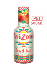 Arizona Arizona green tea peach 6x50cl