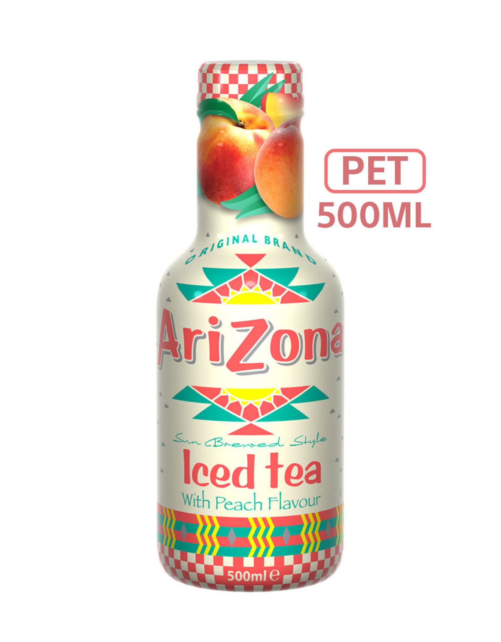 Arizona Arizona green tea peach 6x50cl
