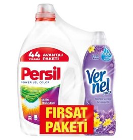 PERSIL COLOR VLOEIBAAR WASMIDDEL 44 WASB. + VERNEL 960M