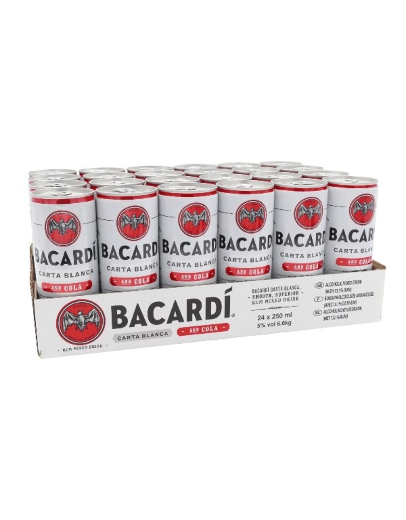 Bacardi & cola (24x25cl) PROMO