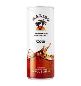 Malibu Malibu & Cola 12x25cl