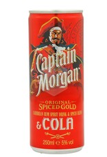 captain morgan Captain morgan spiced & cola 12x25cl