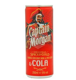 captain morgan Captain morgan spiced & cola 12x25cl