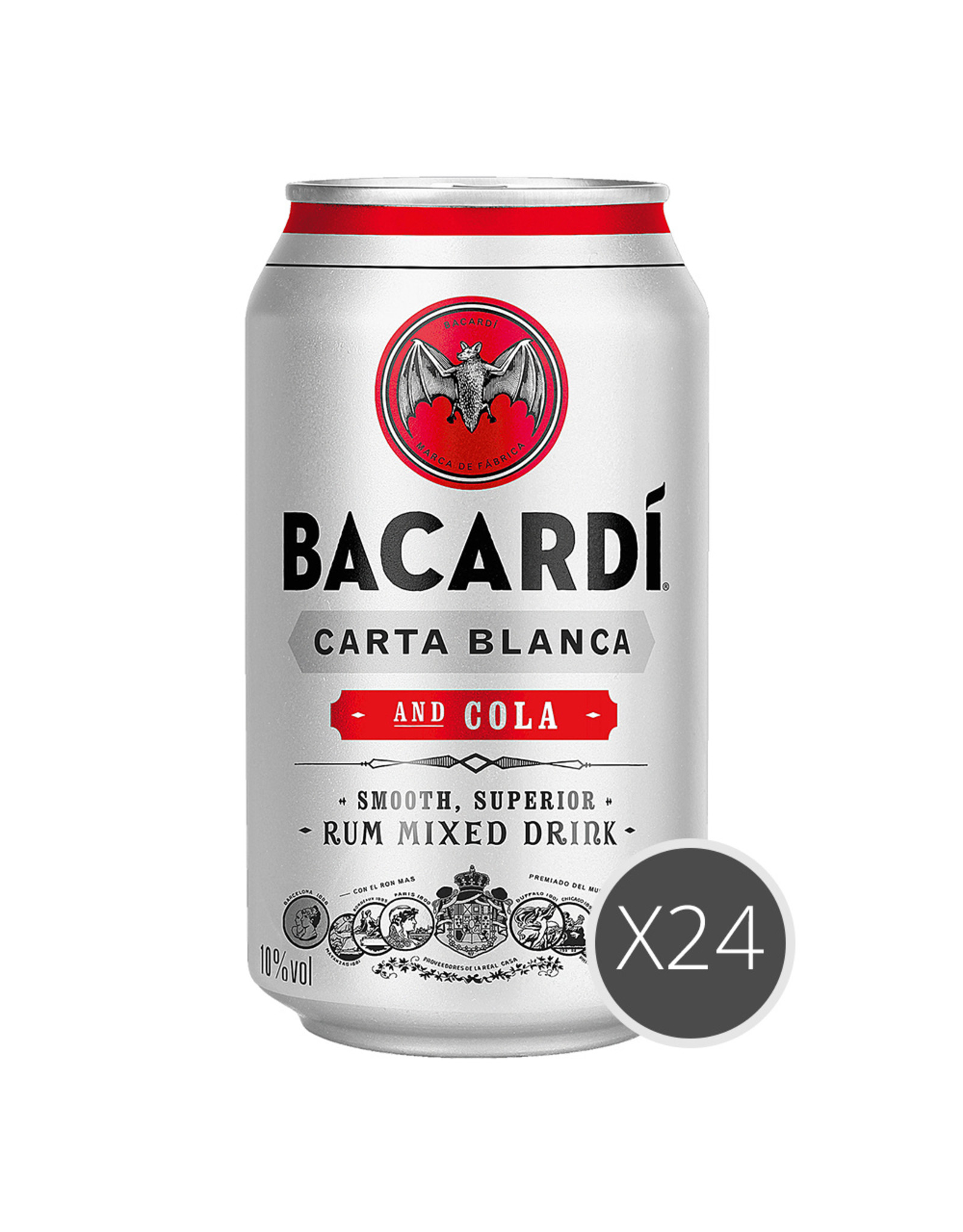 Bacardi Bacardi & cola (24x25cl)