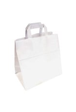 Paptas Papier tas Middel 26x17x26 cm Wit