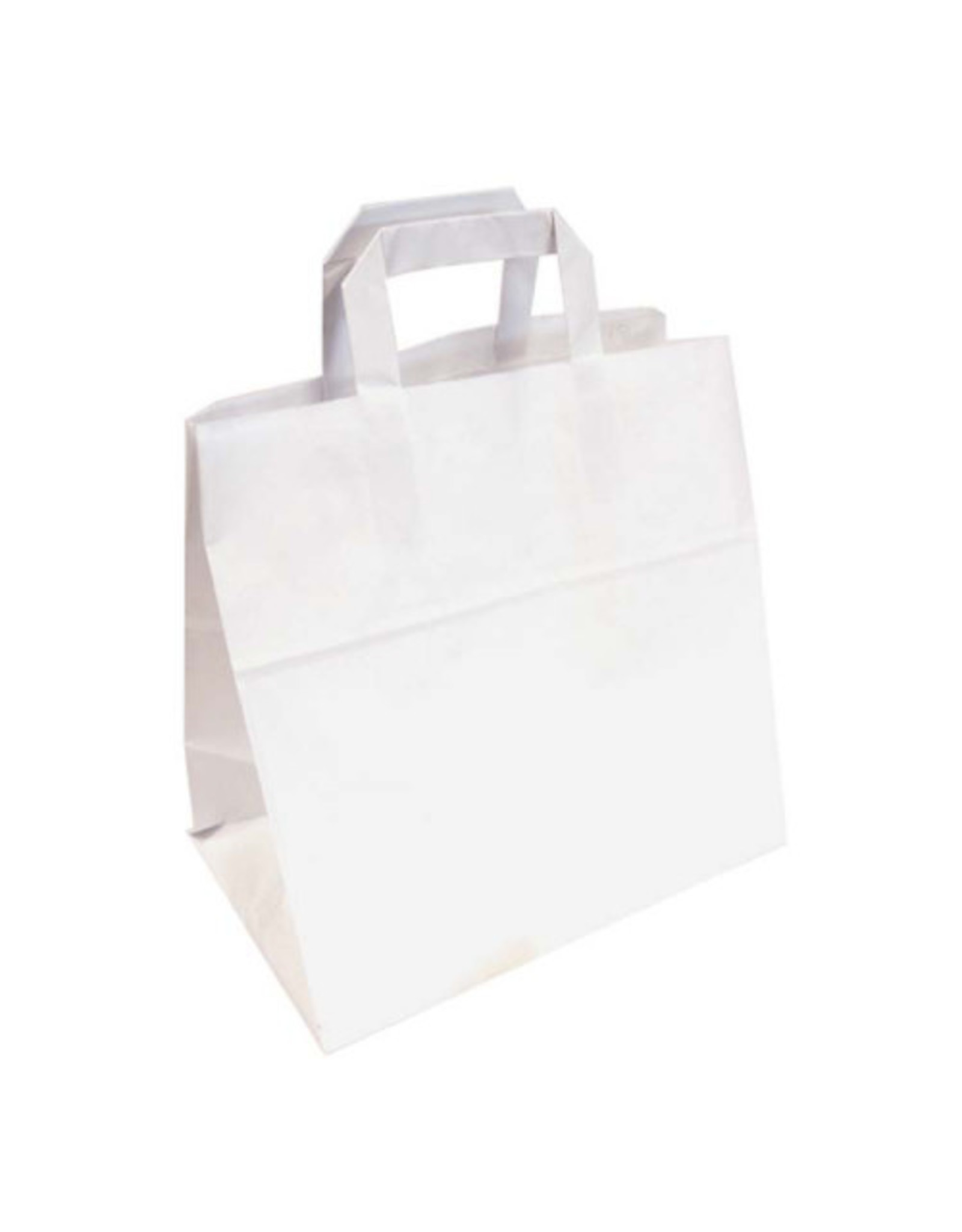 Paptas Papier tas Middel 26x17x26 cm Wit