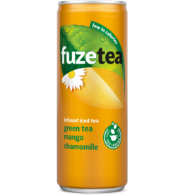 Fuze Tea Fuze Tea Mango Chamomile 24x25cl blik