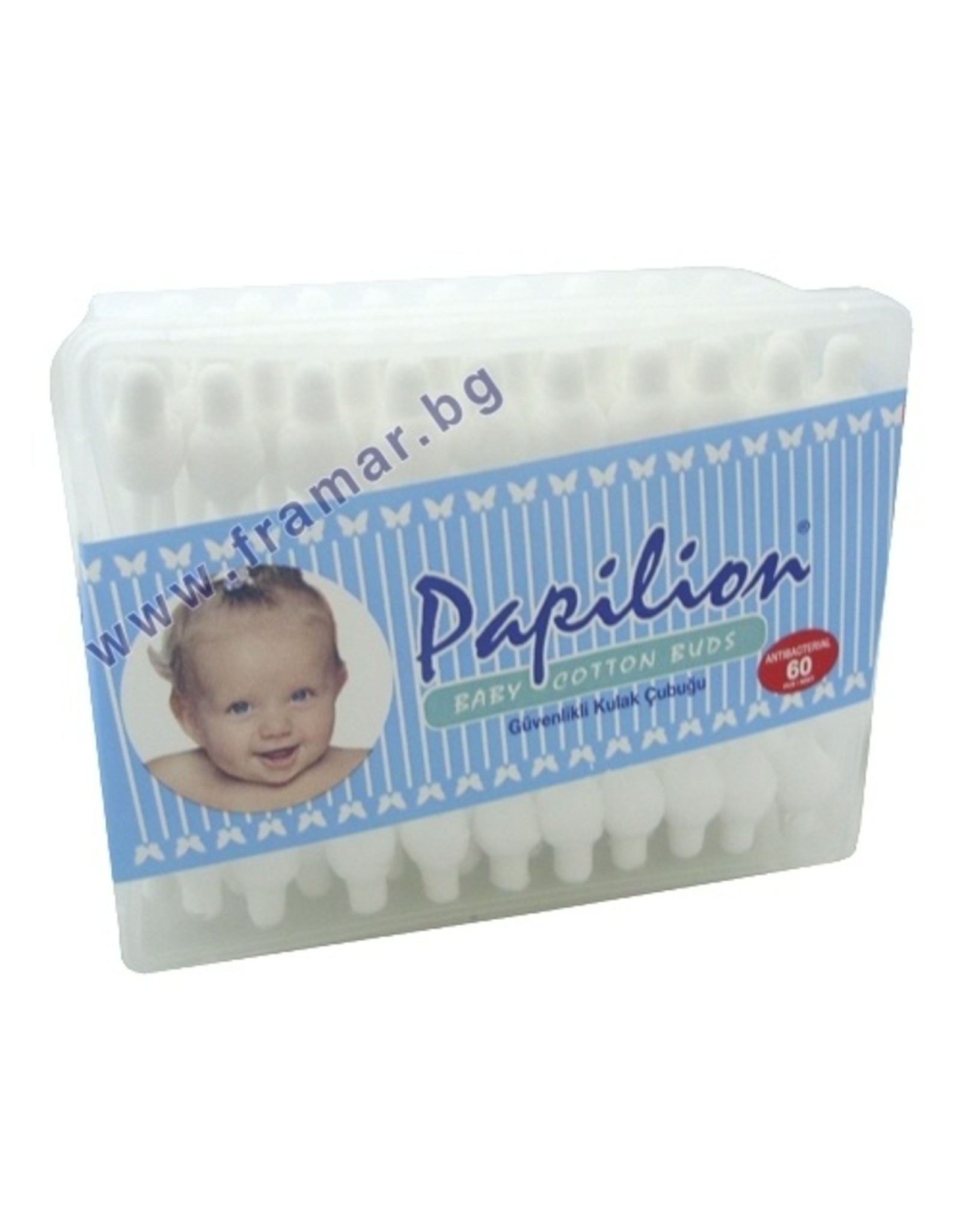 papilion Papillion Bebek kulak cubugu 60 lik