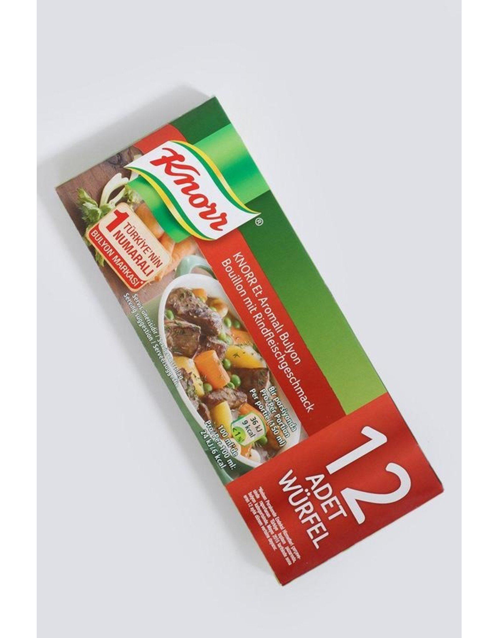 KNORR Knorr Et Aromali Bulyo 12 stuk