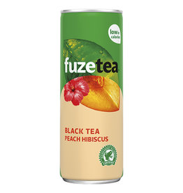Fuze Tea Fuze Tea peach 24x25 blik