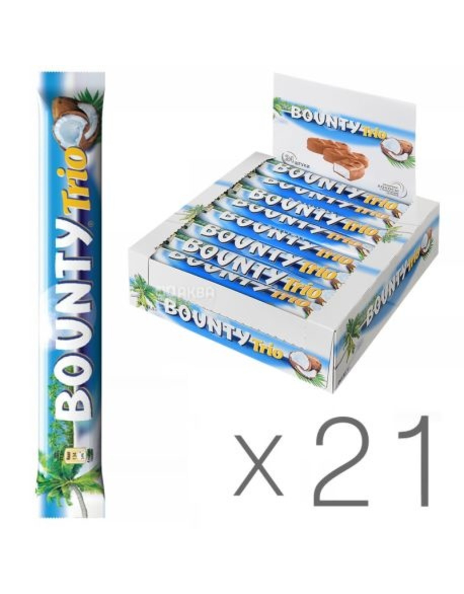 Bounty Bounty trio  (21x85gr)