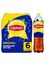 Lipton Ice Tea Lipton ice tea orginal sparkling 6x 1.5 L fles