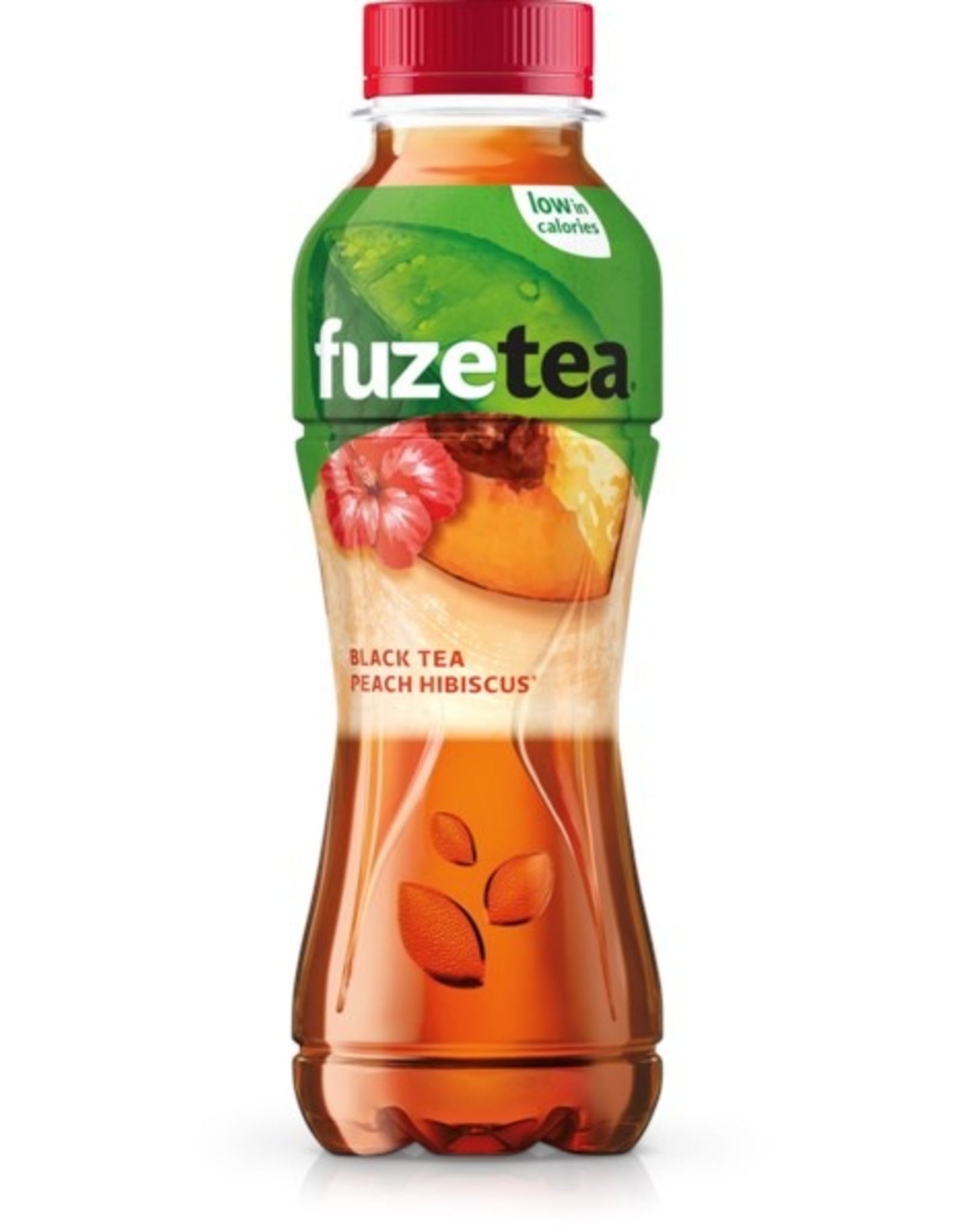Fuze Tea Blacktea Peach Hibiscus PET 4x400ml
