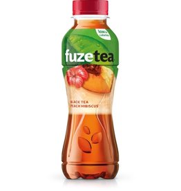 Fuze Tea Blacktea Peach Hibiscus PET 4x400ml