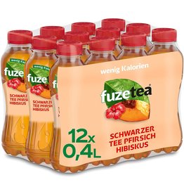 Fuze Tea Fuze Tea 12x0.40cl( PET. div sorten)