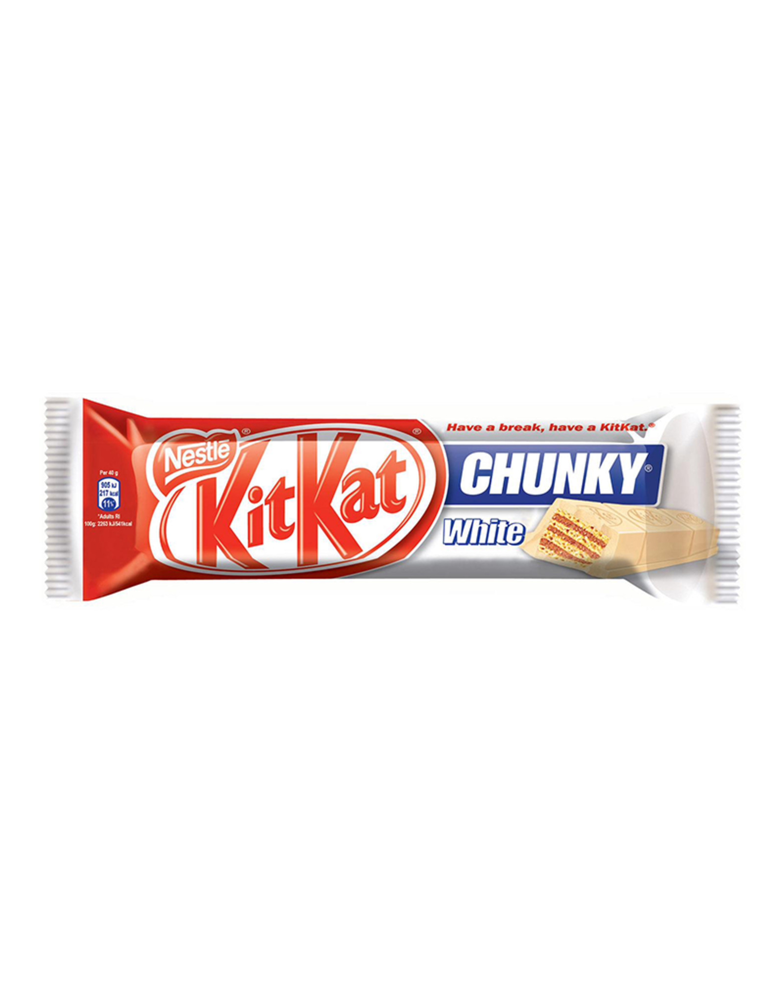 Kitkat Chunky white