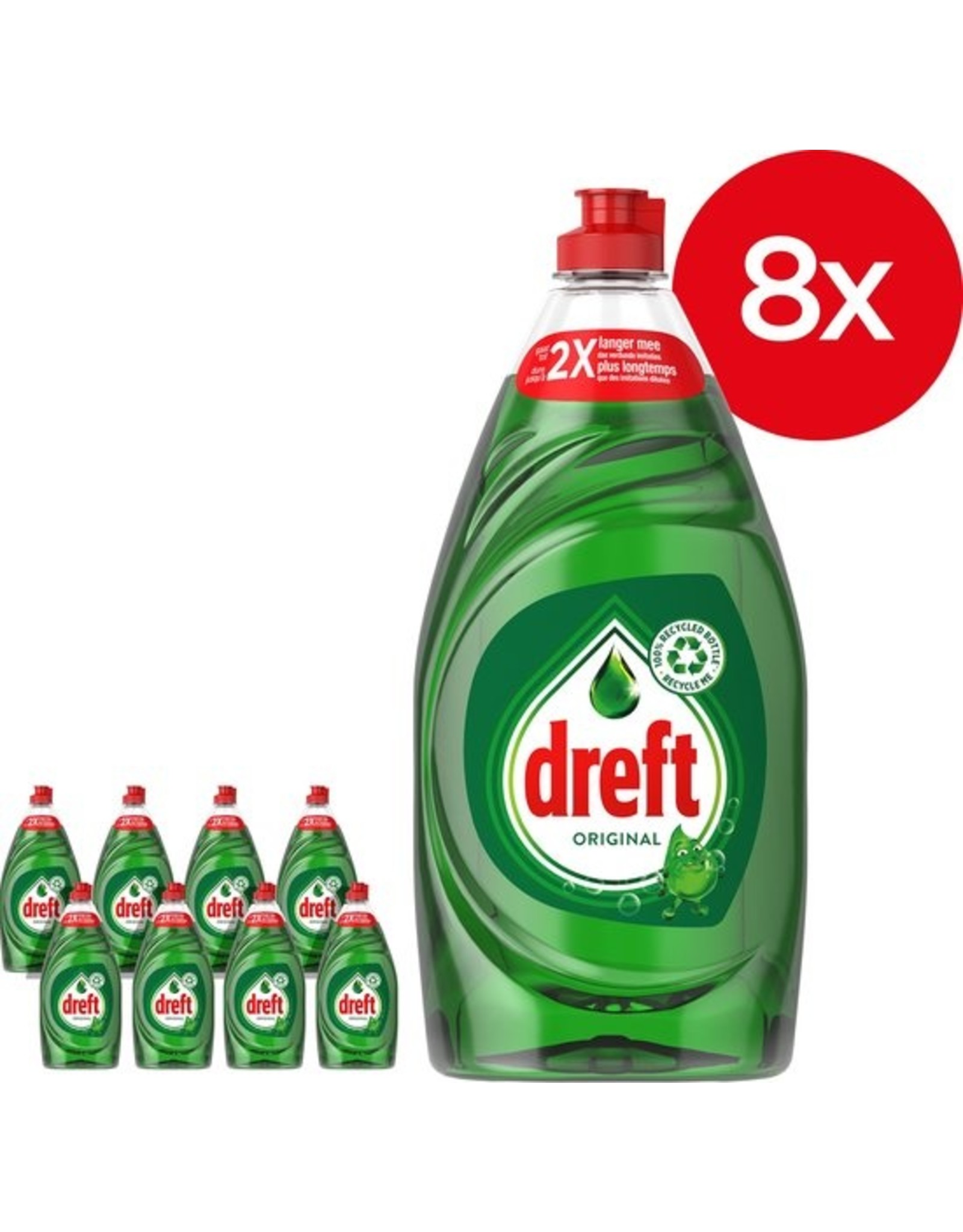 Dreft Dreft Afwasmiddel Original 1000ML x8 stk