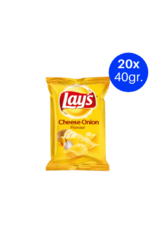 Lays lays Cheese Onion (20x40gr)