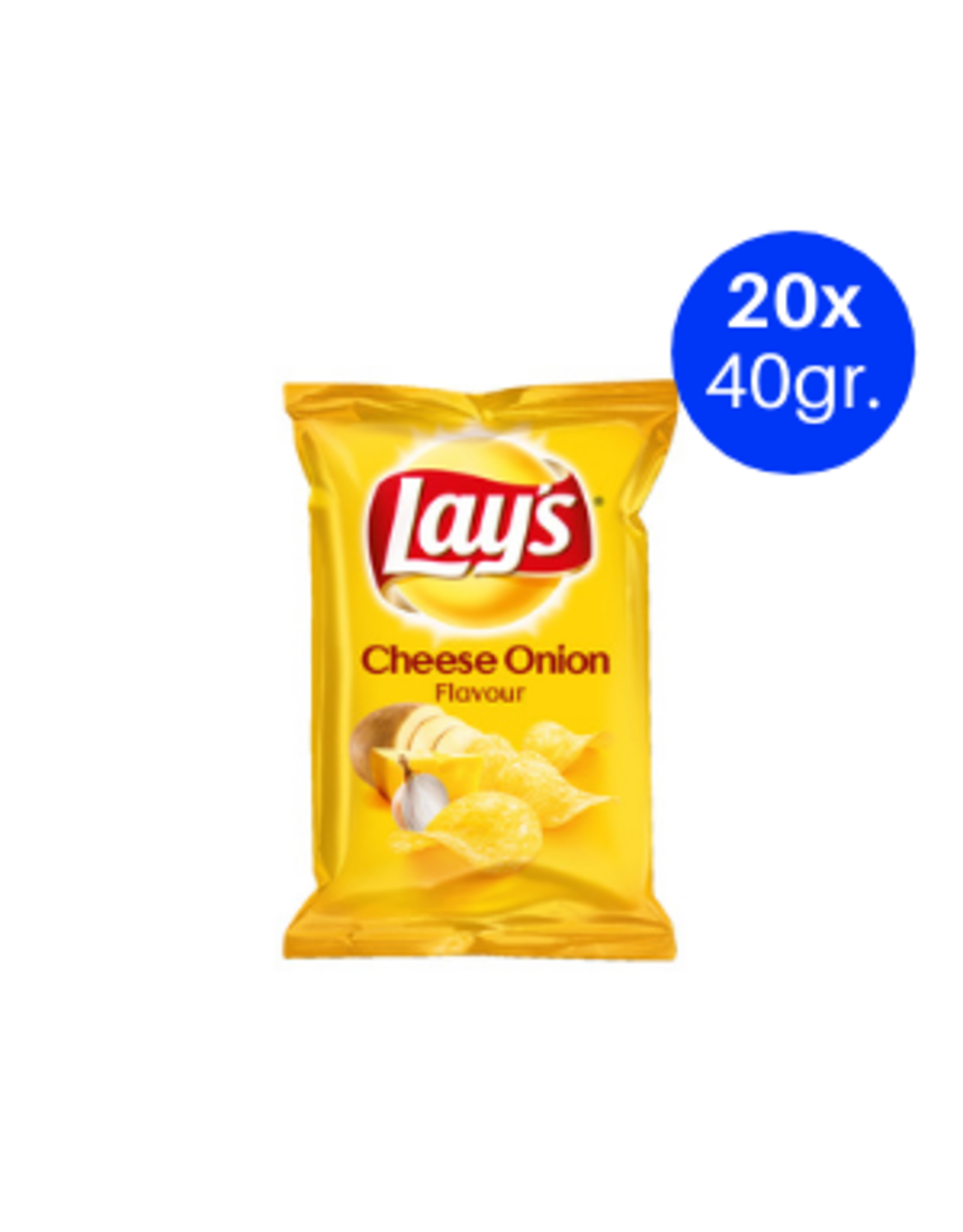 Lays lays Cheese Onion (20x40gr)