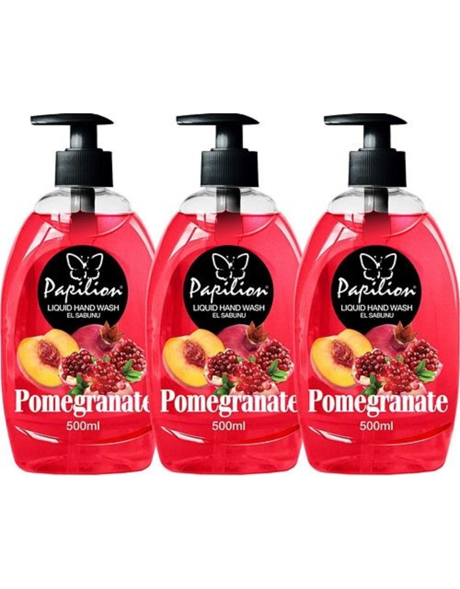 papilion PAPILION SIVI SABUN 500 ML POMEGRANTE