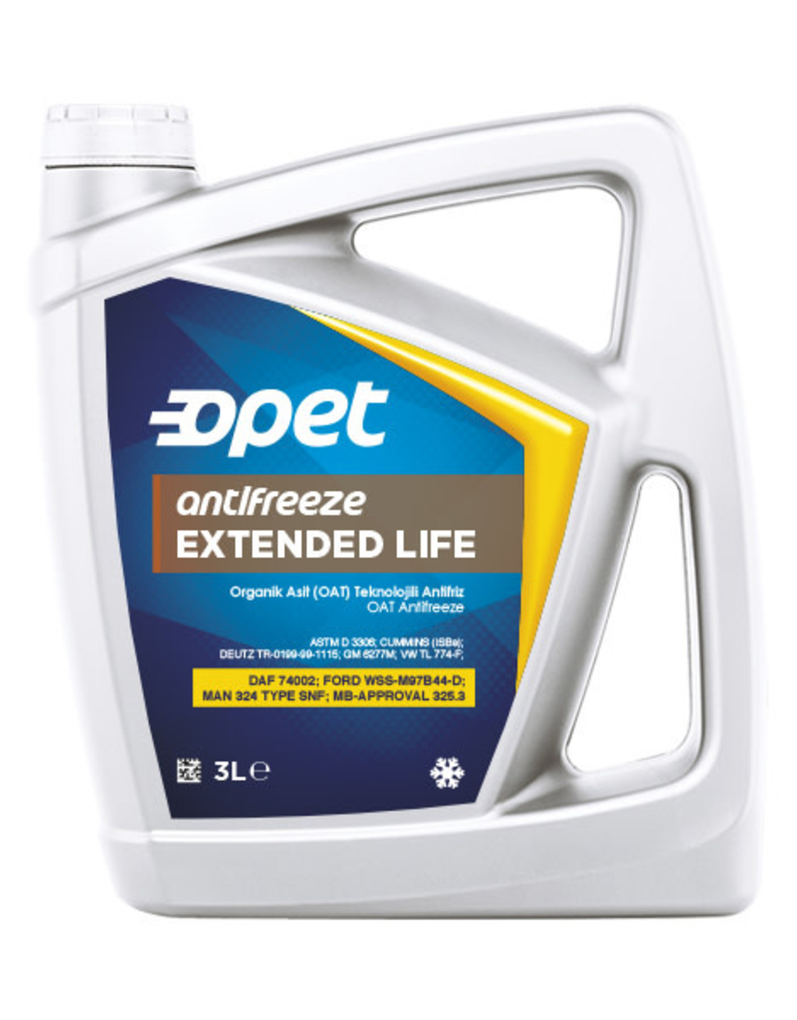 OPET OPET EXTENDED LIFE ANTIFREEZE 3L