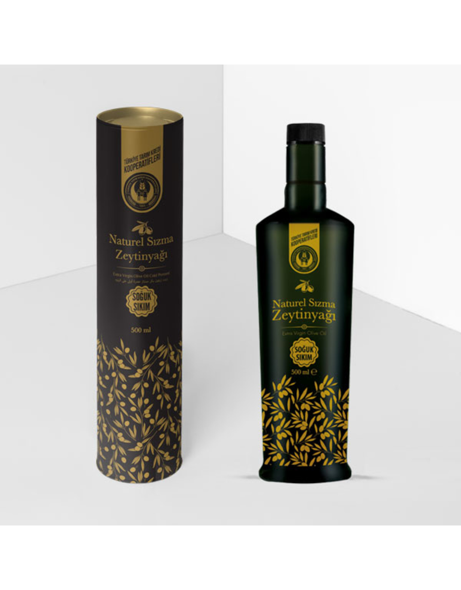 Tarim kredi kooperatif Tarim Kredi kooperatif Dekoratif Kutulu Naturel Sızma Zeytinyağı