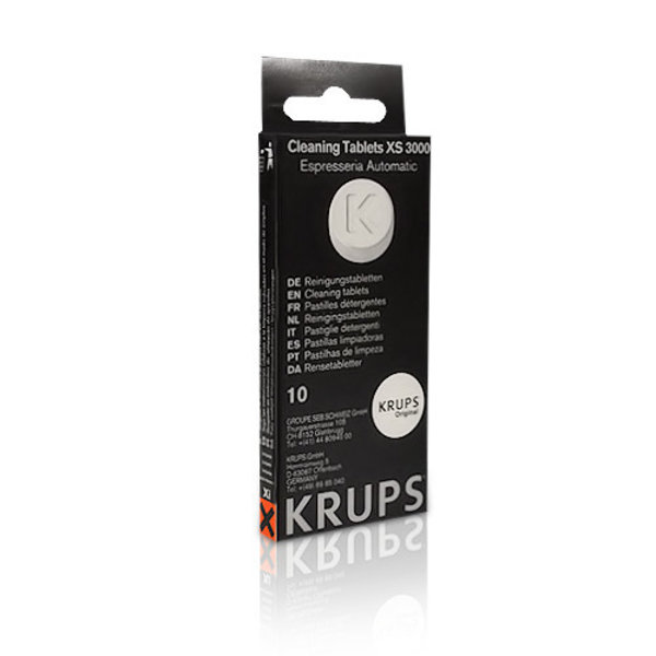 KRUPS XS3000 Cleaning Tablets for KRUPS Fully Automatic Machines (2 Pack)