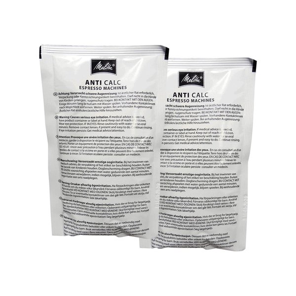 AntiCalc Powder for Espresso Machines (2 pcs)