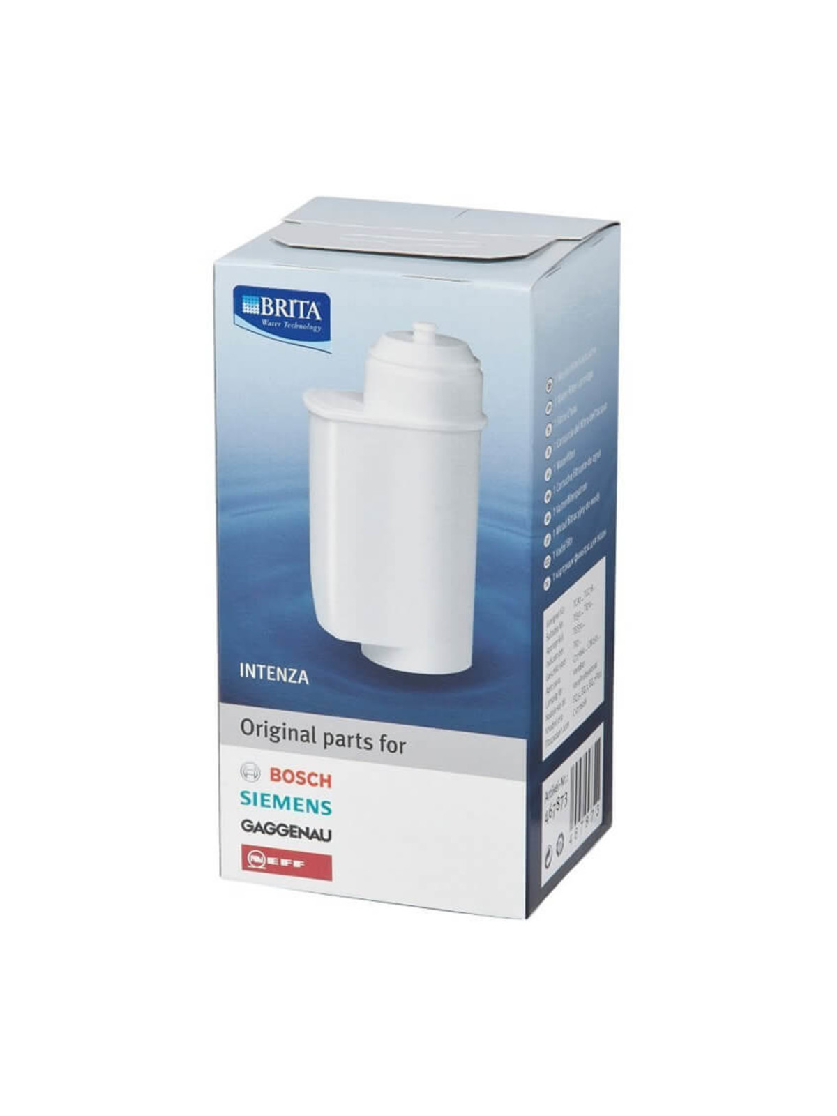 Siemens Brita Intenza Water Filter Descaler.co.uk