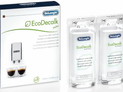 Delonghi EcoDecalk Mini 2 x 100ml Descaler Pack of 1 