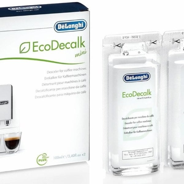 EcoDecalk Mini - 2 doses de 100 ml de détartrant pour machine à