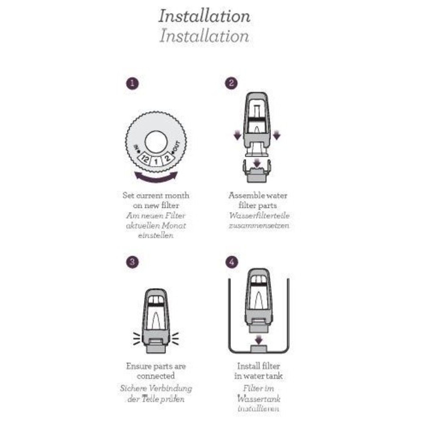 Sage Claro Swiss Water Filter BES008 Descaler.co.uk