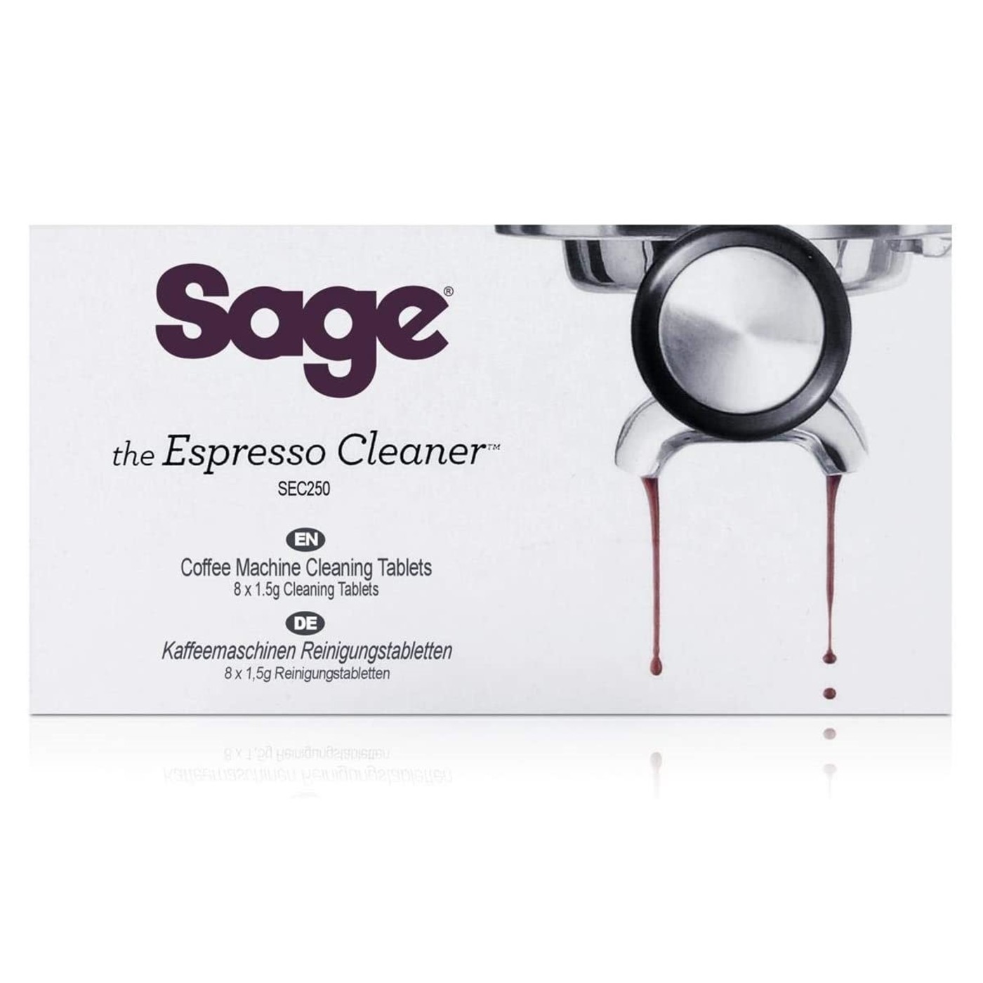 Sage Espresso Cleaning Tablets 8 pcs Descaler.co.uk