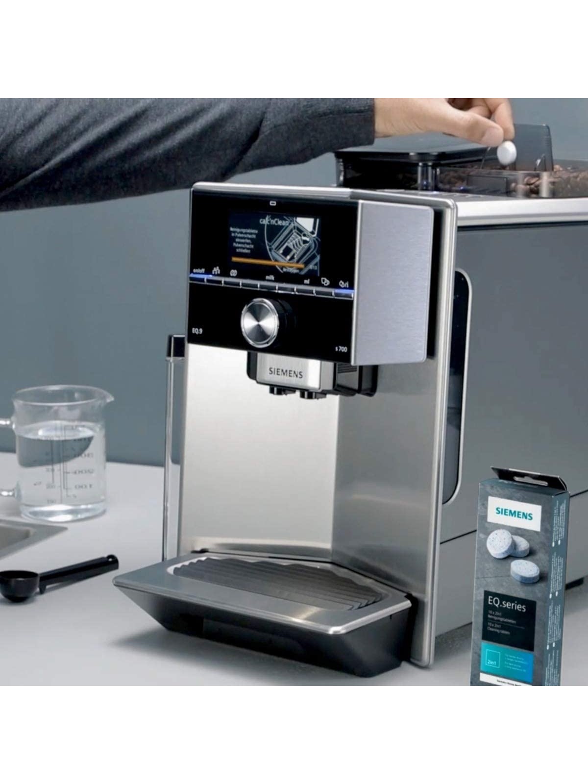 Siemens EQ Series 2in1 Cleaning Tablets TZ80001A Descaler.co.uk