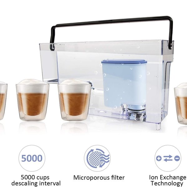 AquaClean - No descaling up to 5000 cups* 