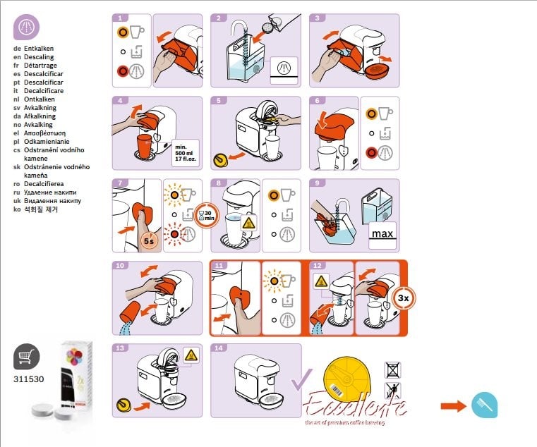 TASSIMO troubleshooting: solutions & instructions