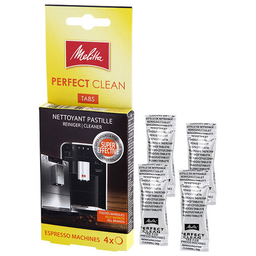 Melitta Perfect Clean Pour Máquina À Café Expreso 4 pastille